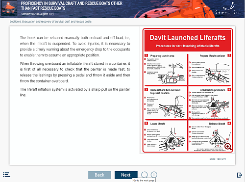ELM Proficiency in survival craft and rescue boats other than fast rescue boats