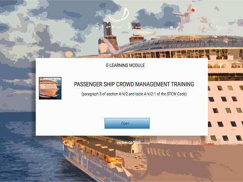 ELM Passenger ship crowd management training