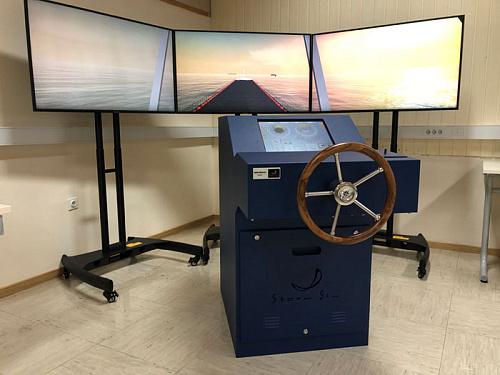 SSH Steering simulator for helmsman