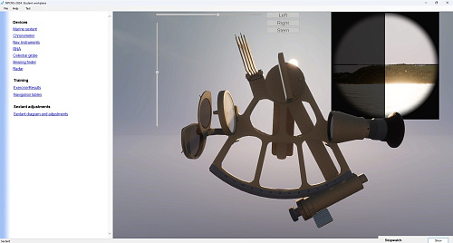 NPCNS Navigation Plotting and Celestial Navigation Simulator