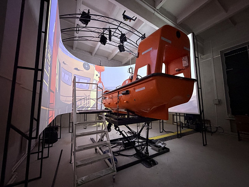 RB/FRBS-A Rescue Fast rescue boat simulator (full mission, on the 6 DoF platform)