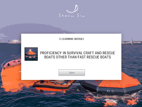 ELM Proficiency in survival craft and rescue boats other than fast rescue boats