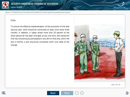 ELM Security awareness training of seafarers