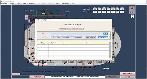 LCHS Liquid cargo handling simulator