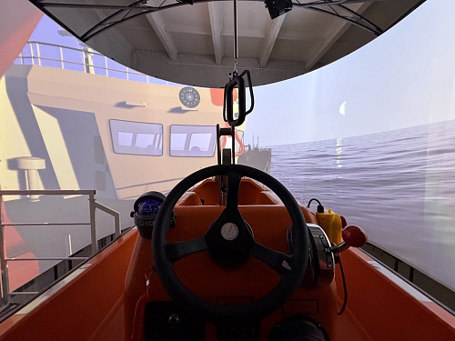 RB/FRBS-A Rescue Fast rescue boat simulator (full mission, on the 6 DoF platform)