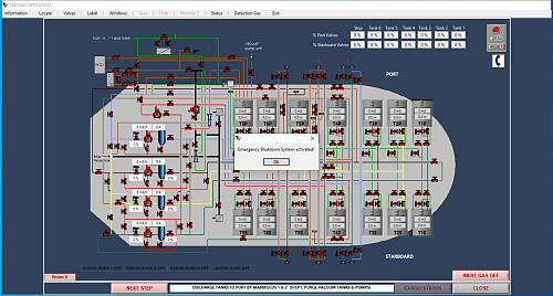 LCHS Liquid cargo handling simulator
