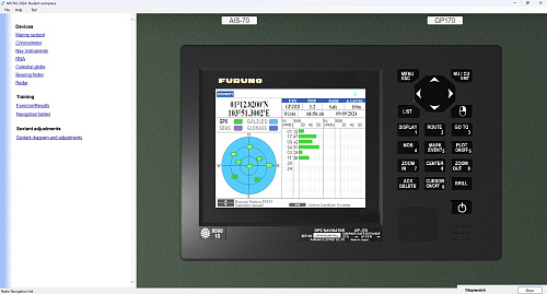 NPCNS Navigation Plotting and Celestial Navigation Simulator