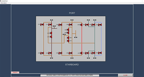 LCHS Liquid cargo handling simulator
