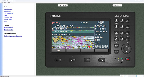 NPCNS Navigation Plotting and Celestial Navigation Simulator