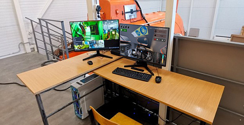 FFLBS-B Free fall lifeboat simulator (with real control organs, сlass B)