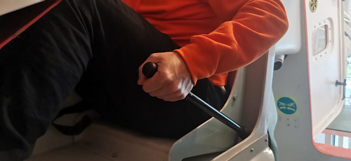 FFLBS-B Free fall lifeboat simulator (with real control organs, сlass B)