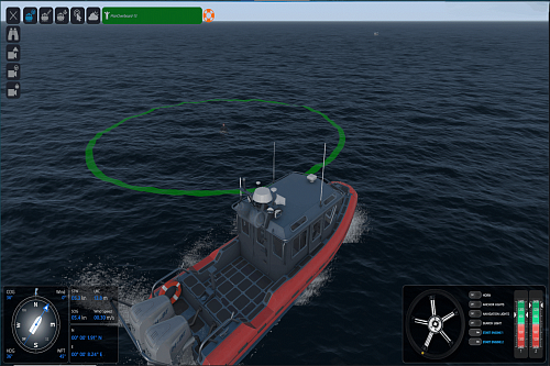 SCS Small and pleasure craft simulator