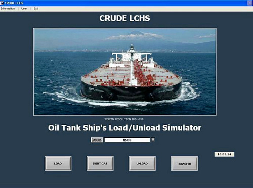 LCHS Liquid cargo handling simulator
