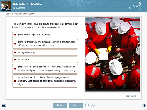 ELM Emergency procedures