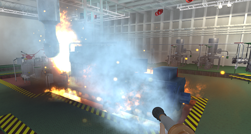 AFS Advanced firefighting simulator