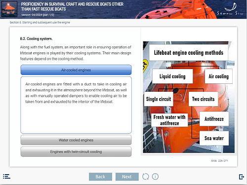 ELM Proficiency in survival craft and rescue boats other than fast rescue boats