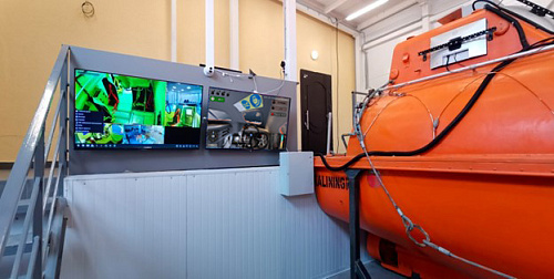 FFLBS-B Free fall lifeboat simulator (with real control organs, сlass B)