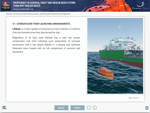 ELM Proficiency in survival craft and rescue boats other than fast rescue boats