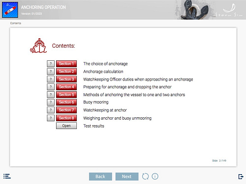 ELM Anchoring operations