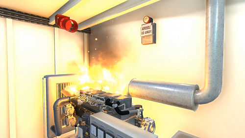 AFS Advanced firefighting simulator