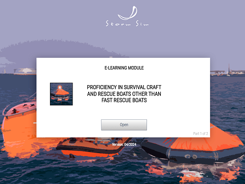 ELM Proficiency in survival craft and rescue boats other than fast rescue boats