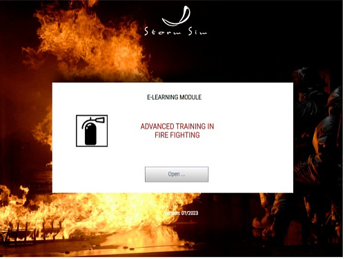 Training Package for fire-fighting techniques