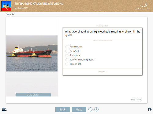 ELM Shiphandling at mooring operations