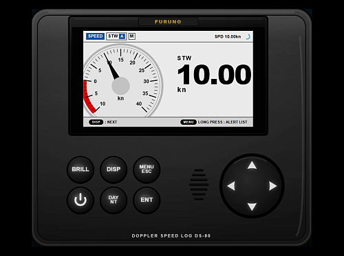 Doppler Speed Log simulation software