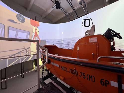 RB/FRBS-A Rescue Fast rescue boat simulator (full mission, on the 6 DoF platform)
