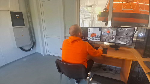 FFLBS-B Free fall lifeboat simulator (with real control organs, сlass B)